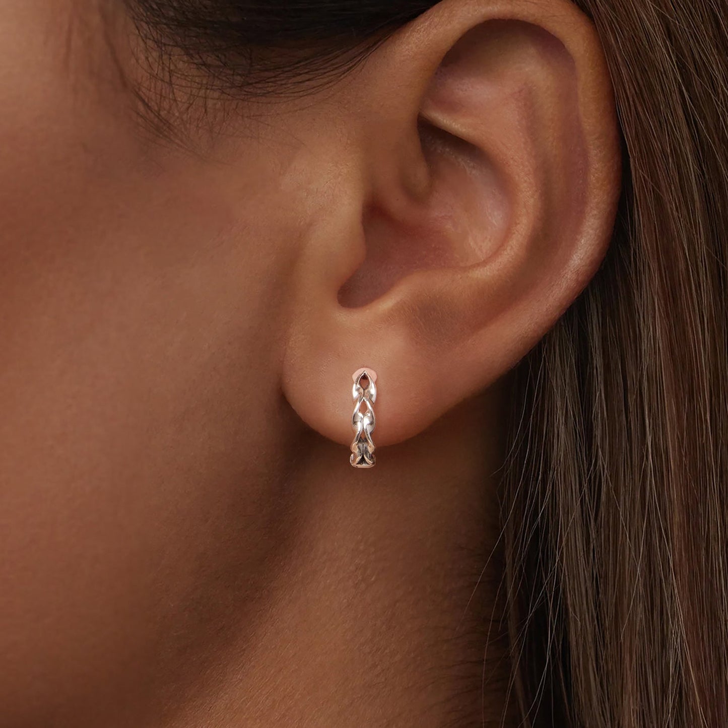 925 Sterling Silver Earrings for Women with Oxidized Finish