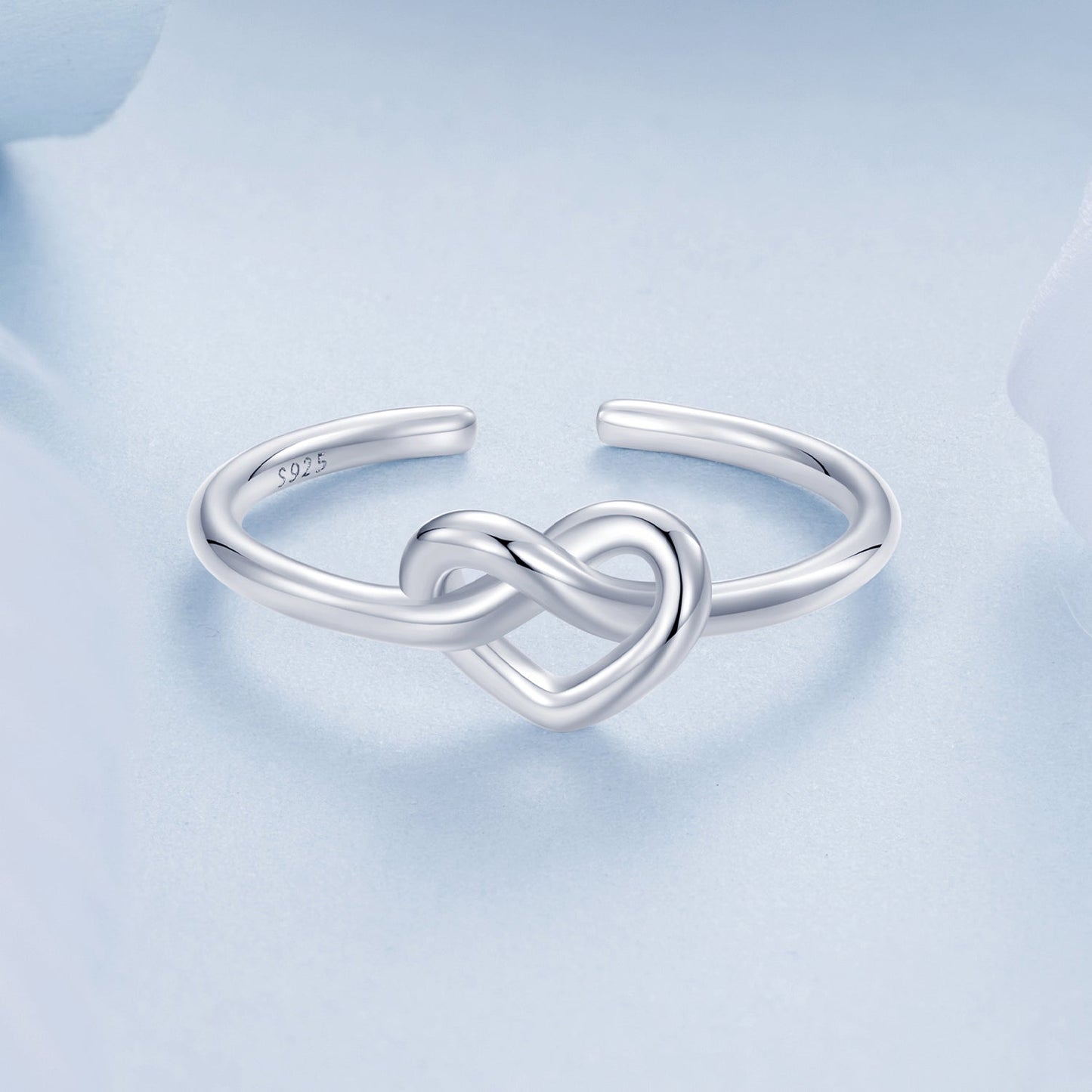 925 Sterling Silver & Plated White Gold 1.6mm Ring for Women