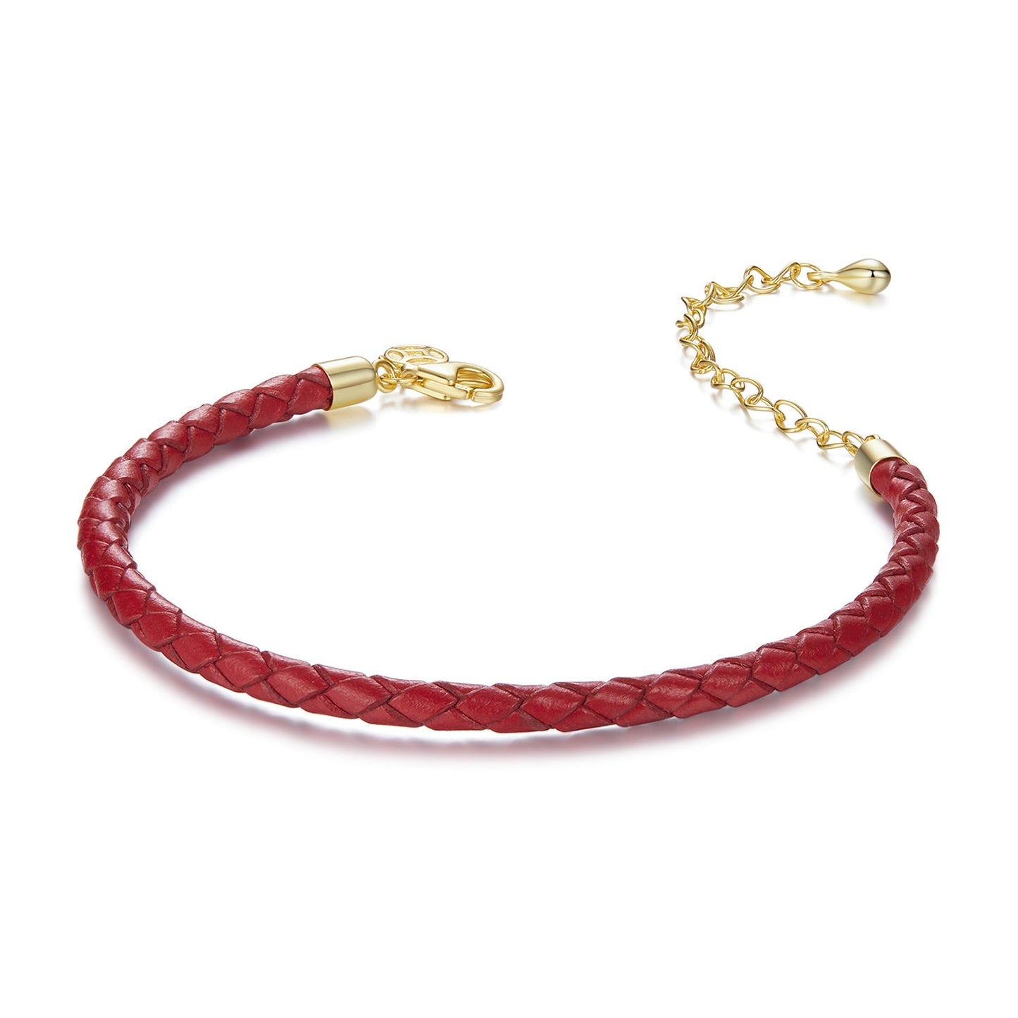 925 Sterling Silver & Gold Plated Adjustable 15+6cm Bracelet for Women