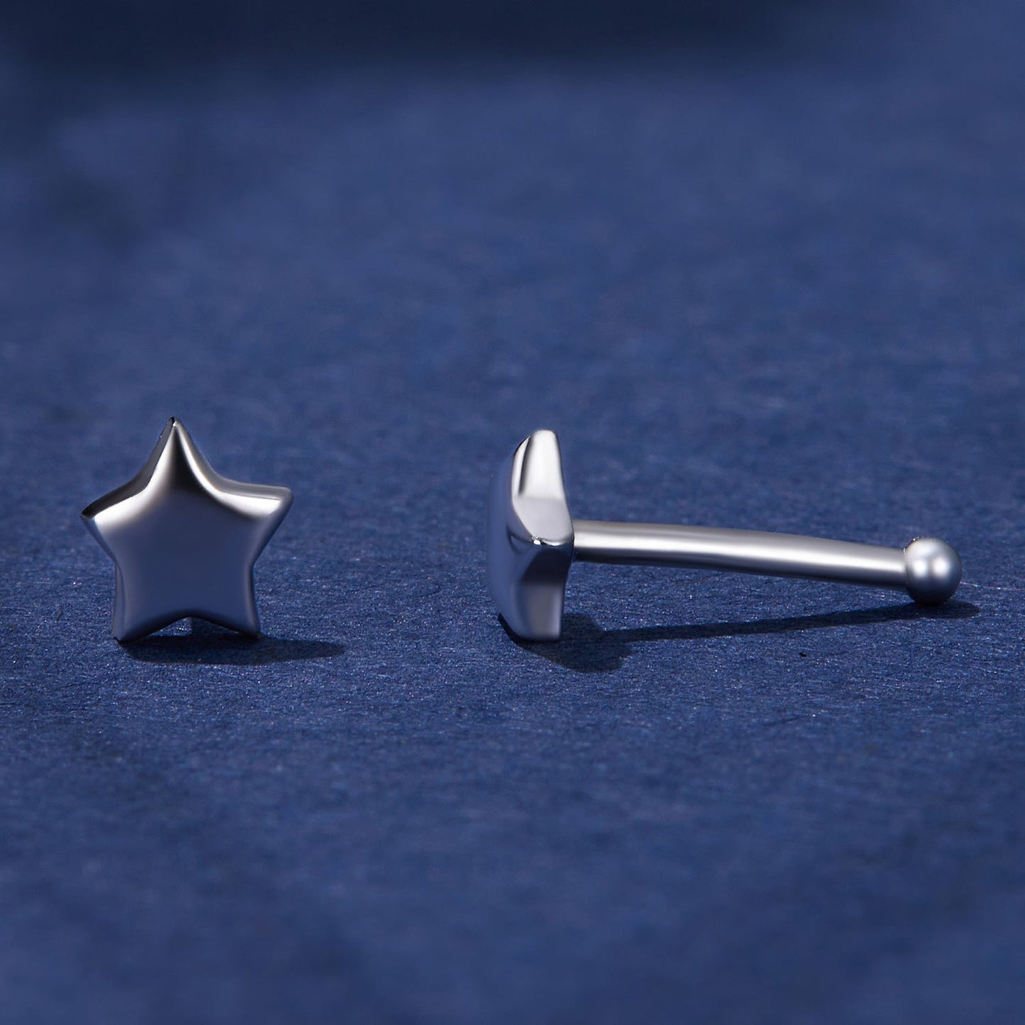 S925 Sterling Silver Earrings with Plated Platinum Finish for Women