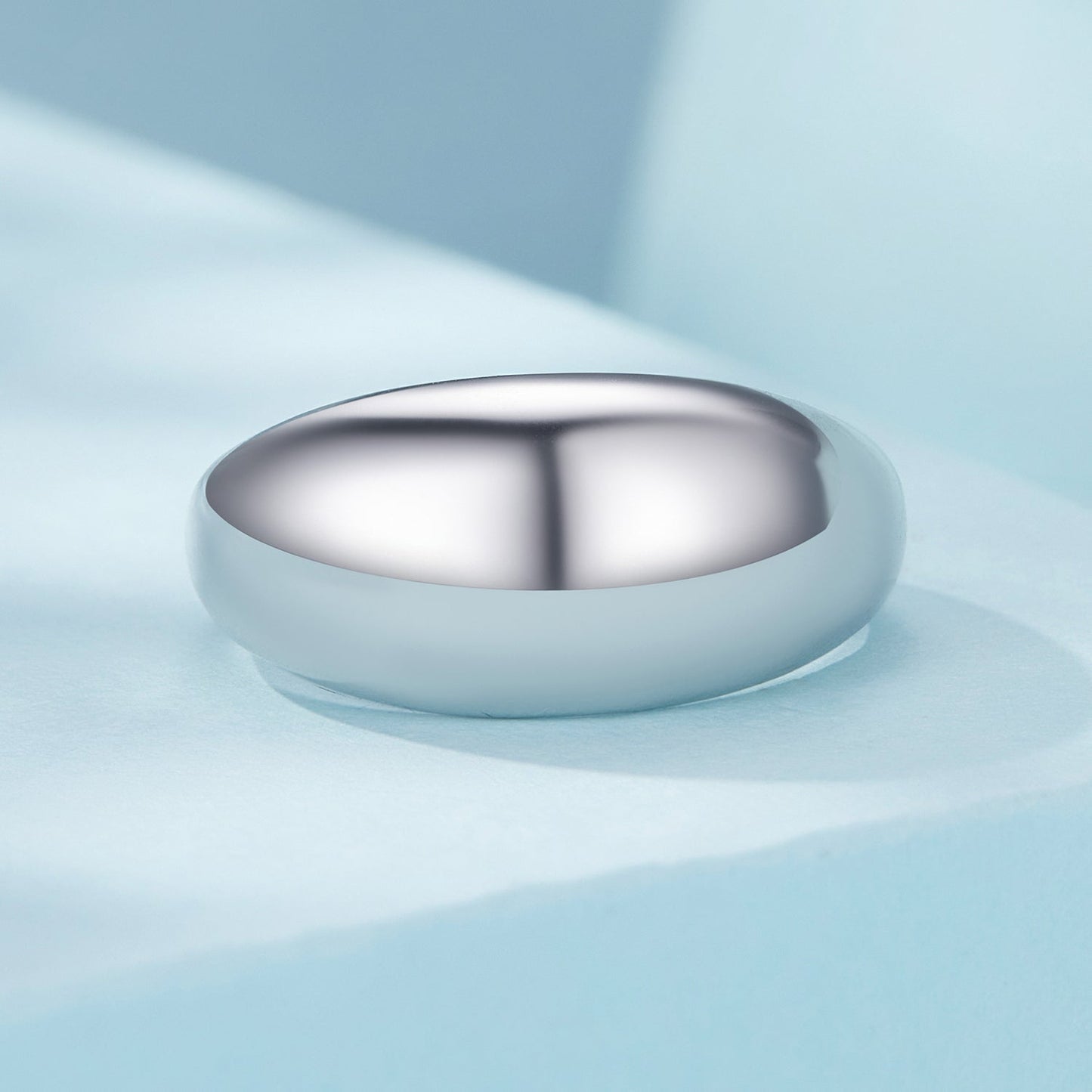 925 Sterling Silver Plated Gold Ring for Unisex