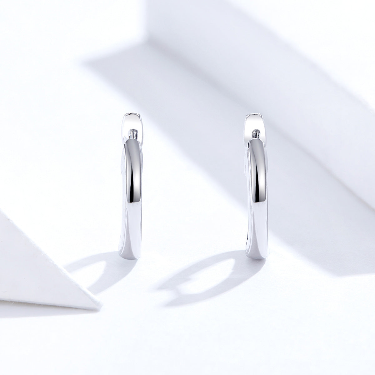 925 Sterling Silver Plated Black Gold Earrings for Women