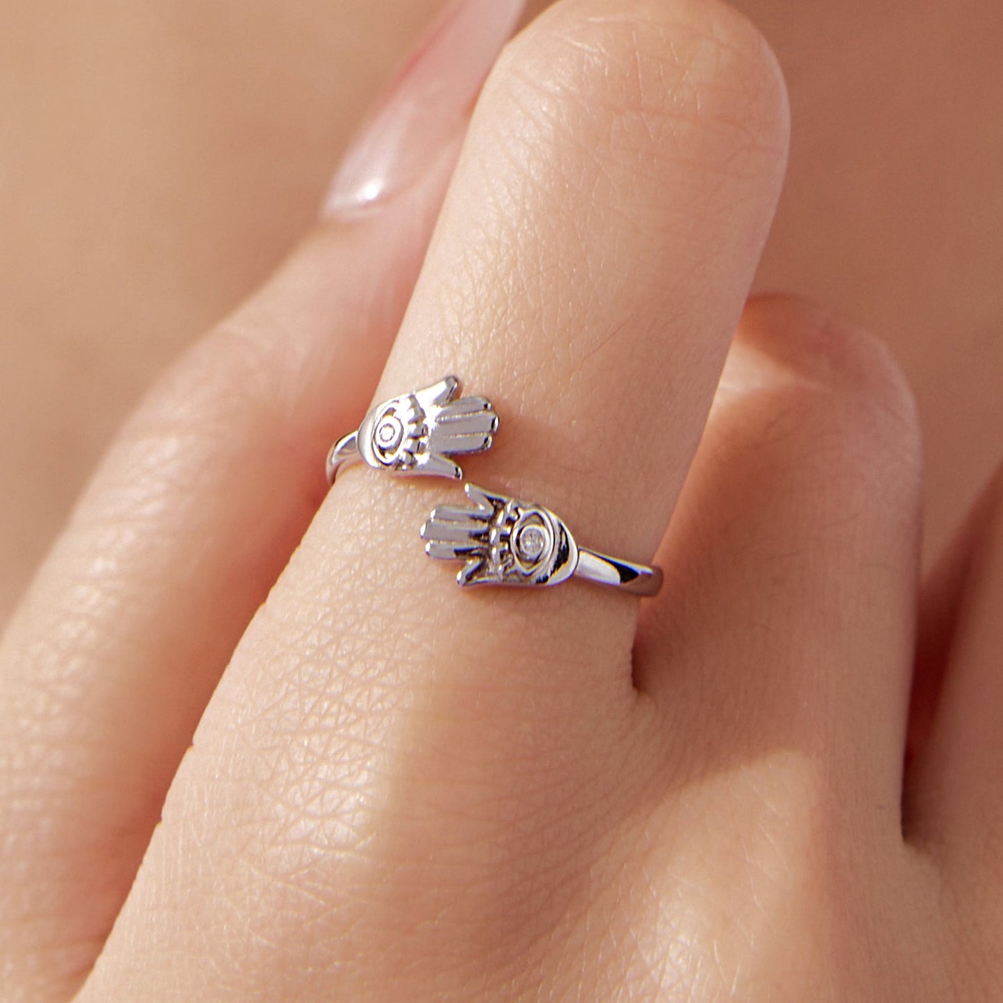925 Sterling Silver Pavé Setting CZ Ring for Women