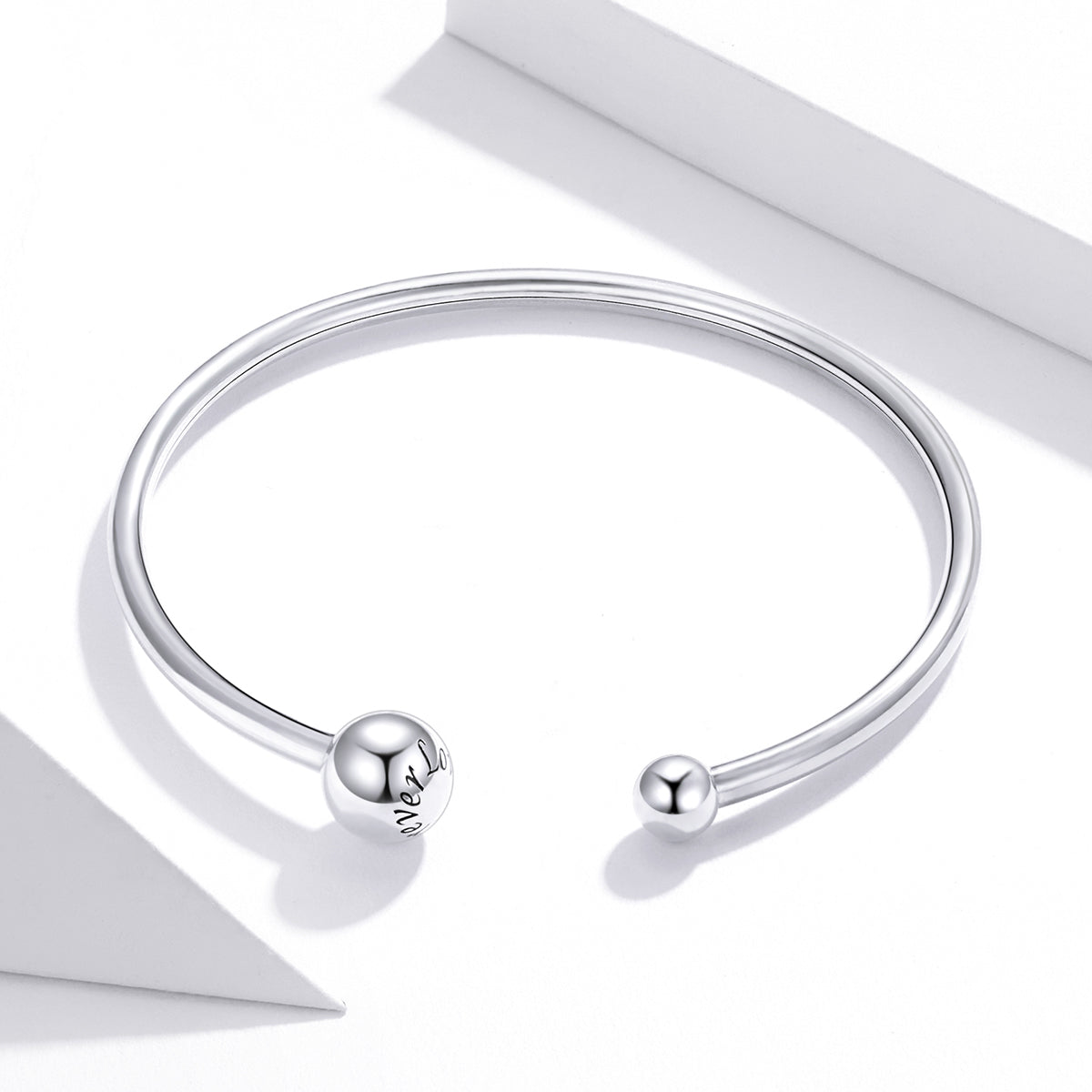 925 Silver Oxidized Pavé Setting CZ Bracelet