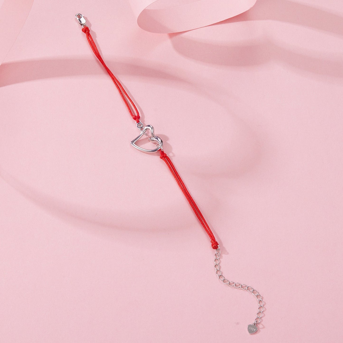 925 Sterling Silver White Gold Plated Bracelet with CZ Pavé Setting, 15+6cm Length for Women