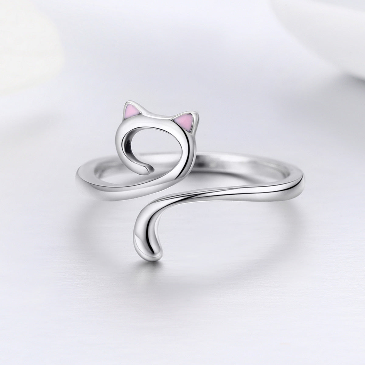 S925 Sterling Silver Adjustable Ring for Women