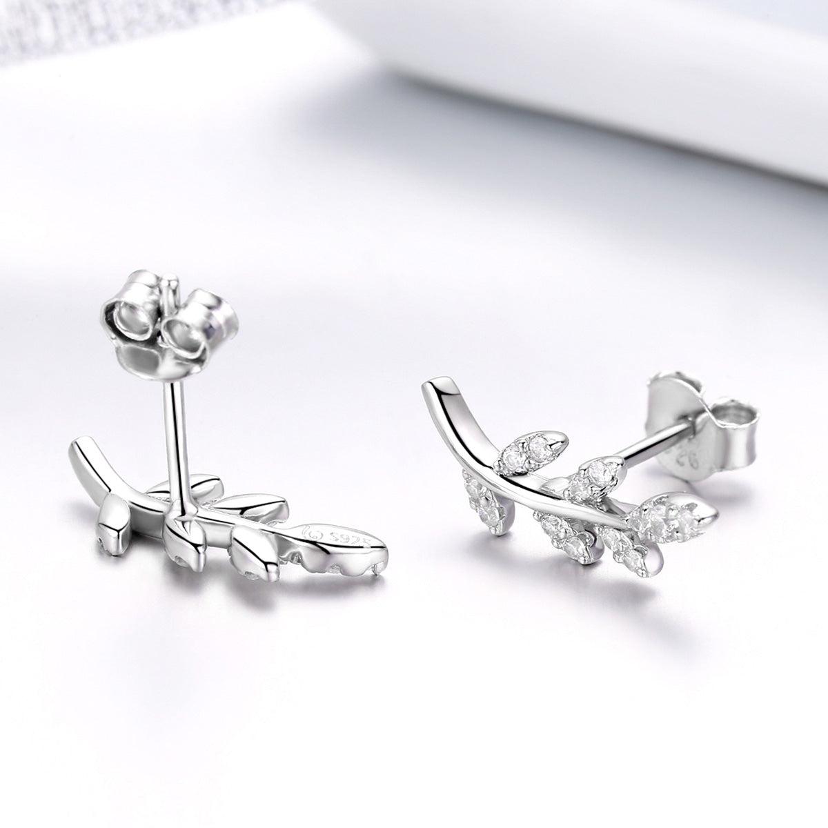 925 Sterling Silver Earrings with CZ