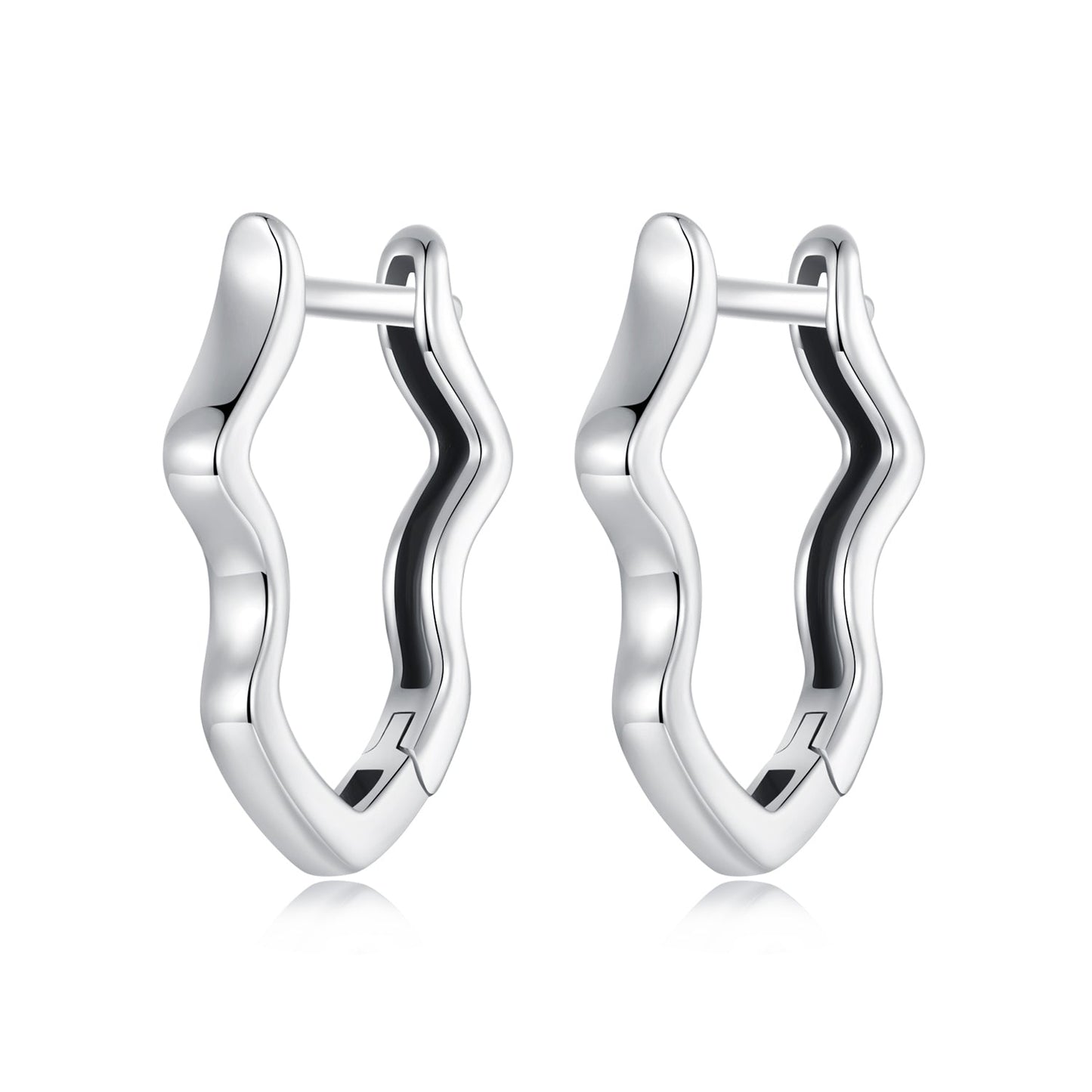 925 Sterling Silver & Oxidized Silver Earrings for Women