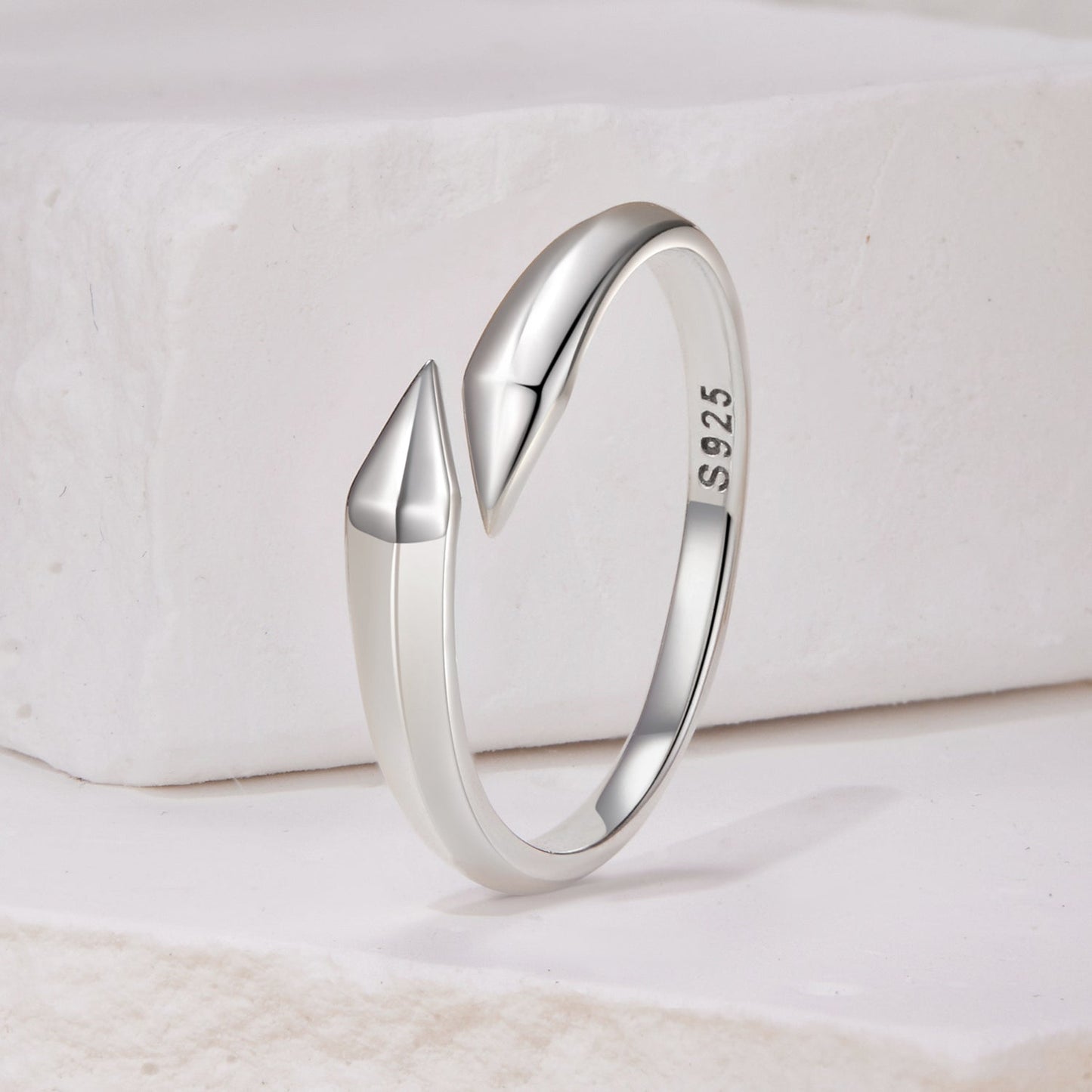 925 Sterling Silver Oxidized 0.18cm Ring