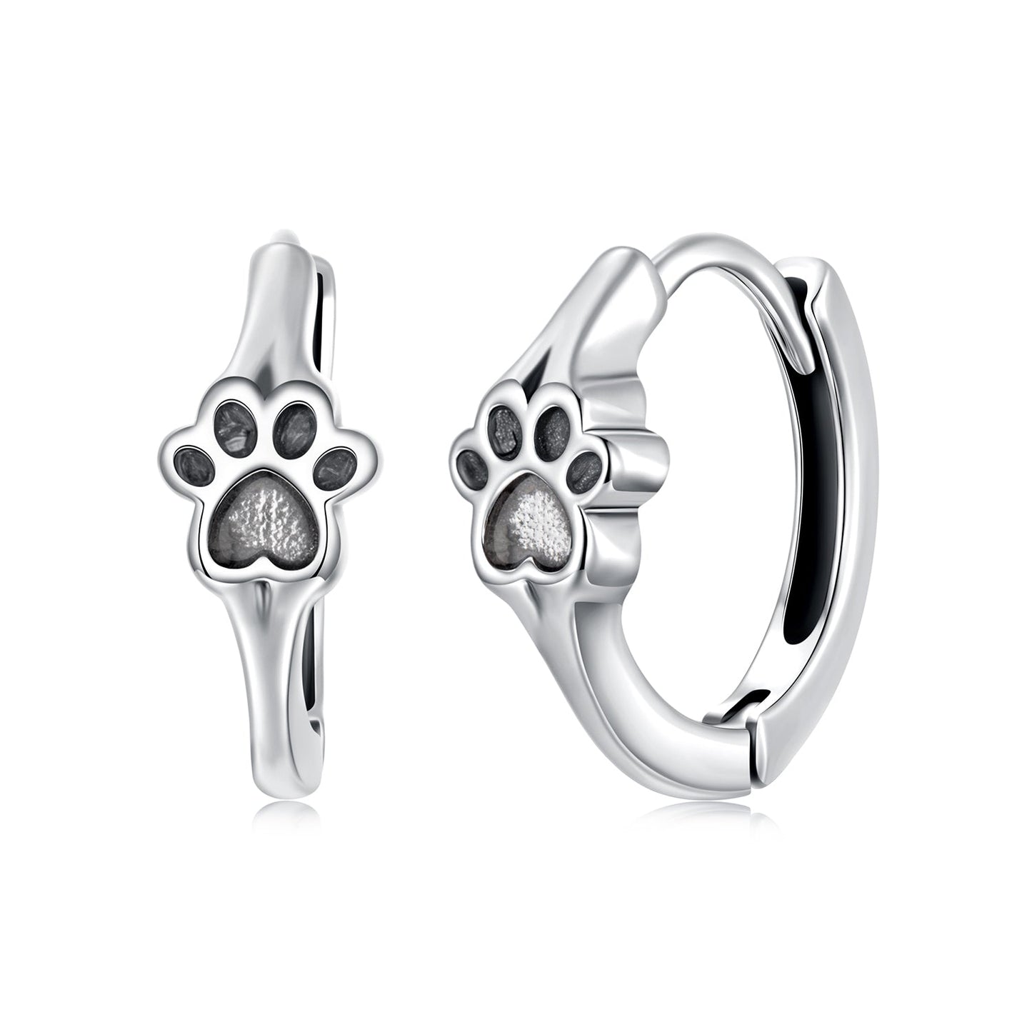 925 Sterling Silver Oxidized Earrings for Women
