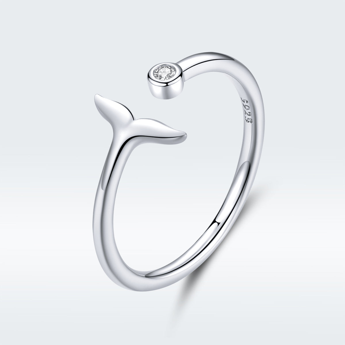 S925 Sterling Silver Pavé Setting CZ Ring for Women