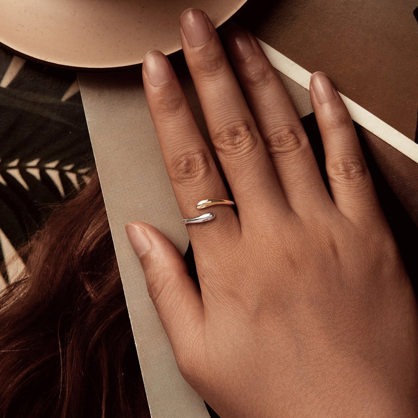 925 Sterling Silver & Plated Gold & Plated White Gold Rings