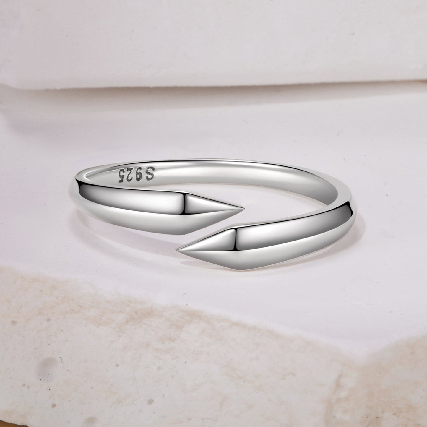 925 Sterling Silver Oxidized 0.18cm Ring