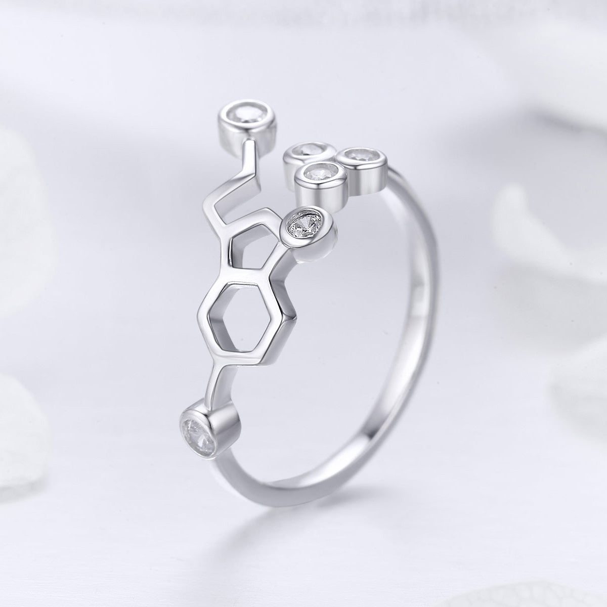 925 Sterling Silver 0.2cm Wide Ring for Women
