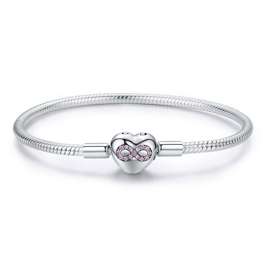 925 Sterling Silver Bracelet 17.0cm for Women