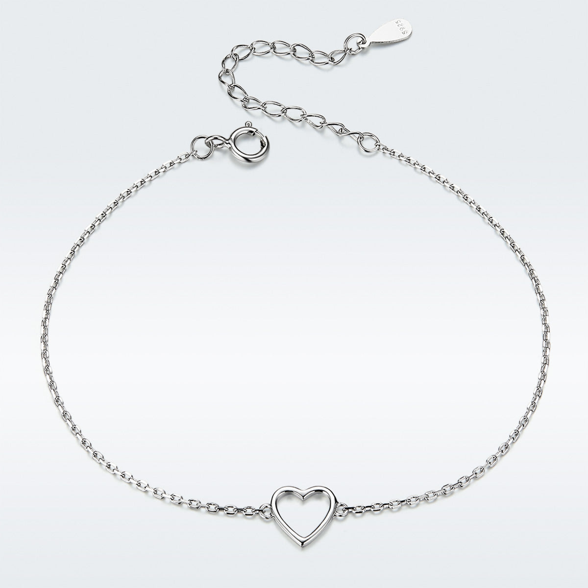 925 Sterling Silver Adjustable Bracelet for Women