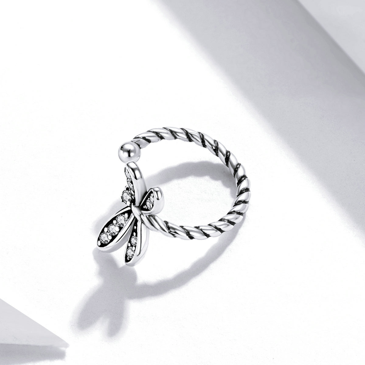 925 Sterling Silver Earrings with Pavé Setting and CZ for Women