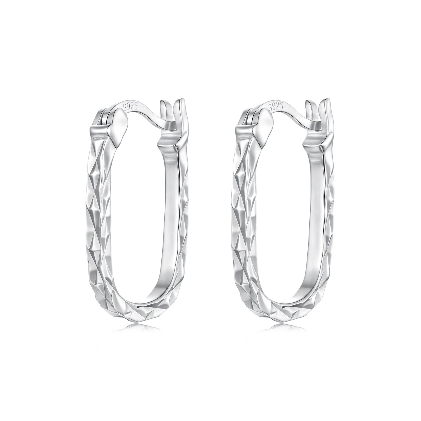 925 Sterling Silver Hoop Earrings for Women