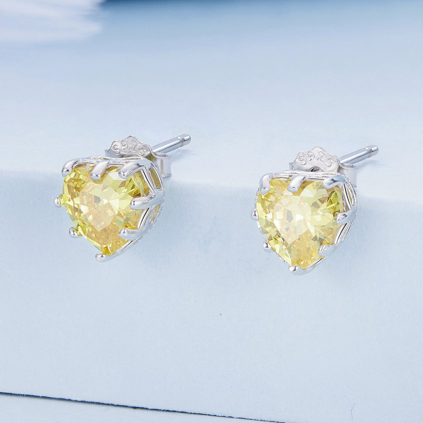 925 Sterling Silver Earrings with Pavé Setting CZ for Women