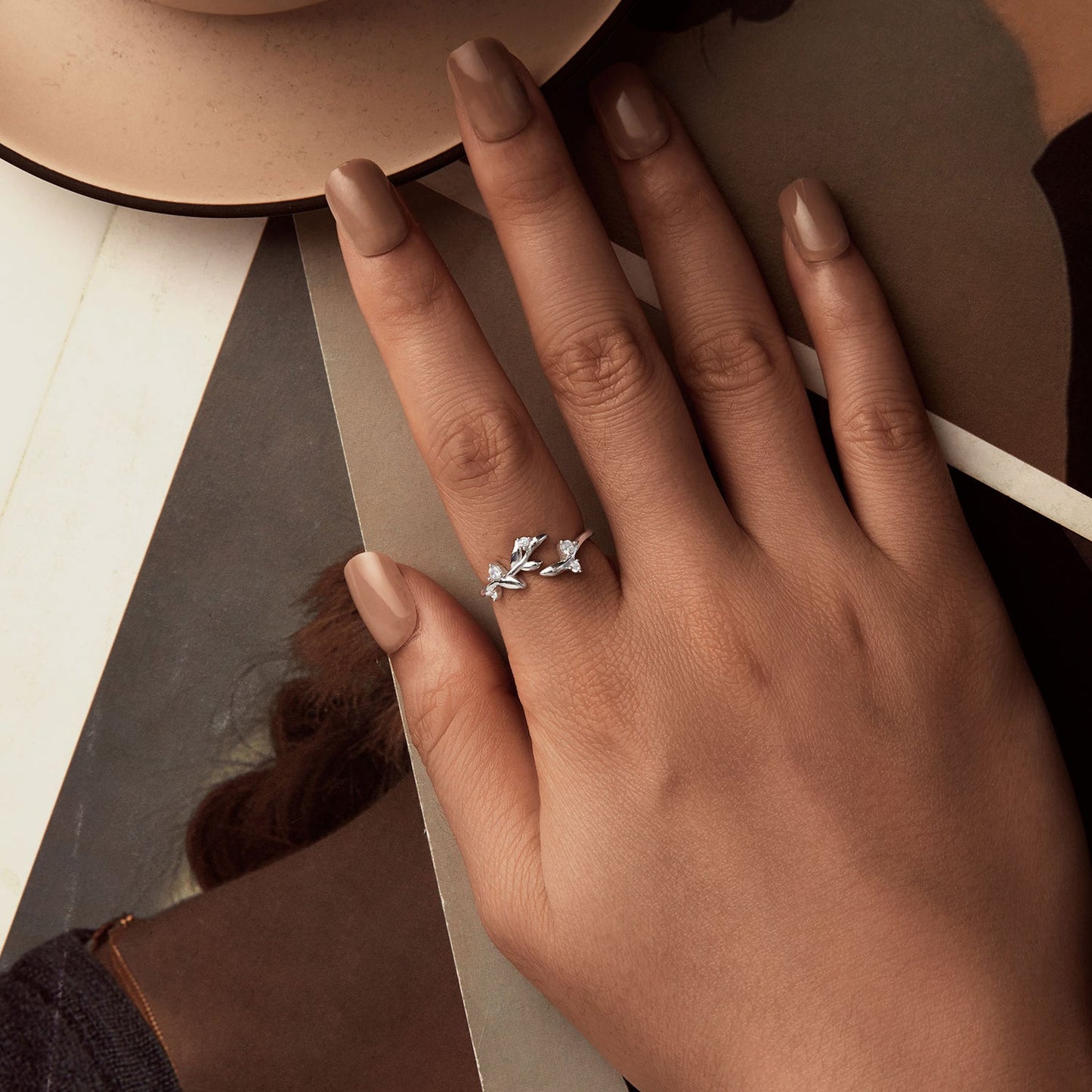 925 Sterling Silver Pave Setting CZ 1.5mm Ring