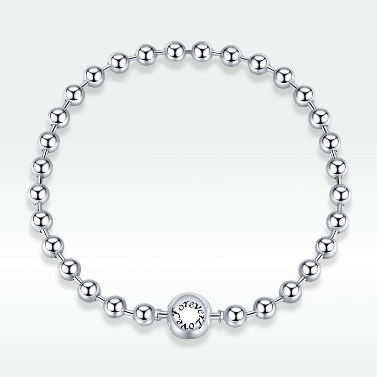 925 Sterling Silver Bracelet 17cm Oxidized & Platinum Plated for Women