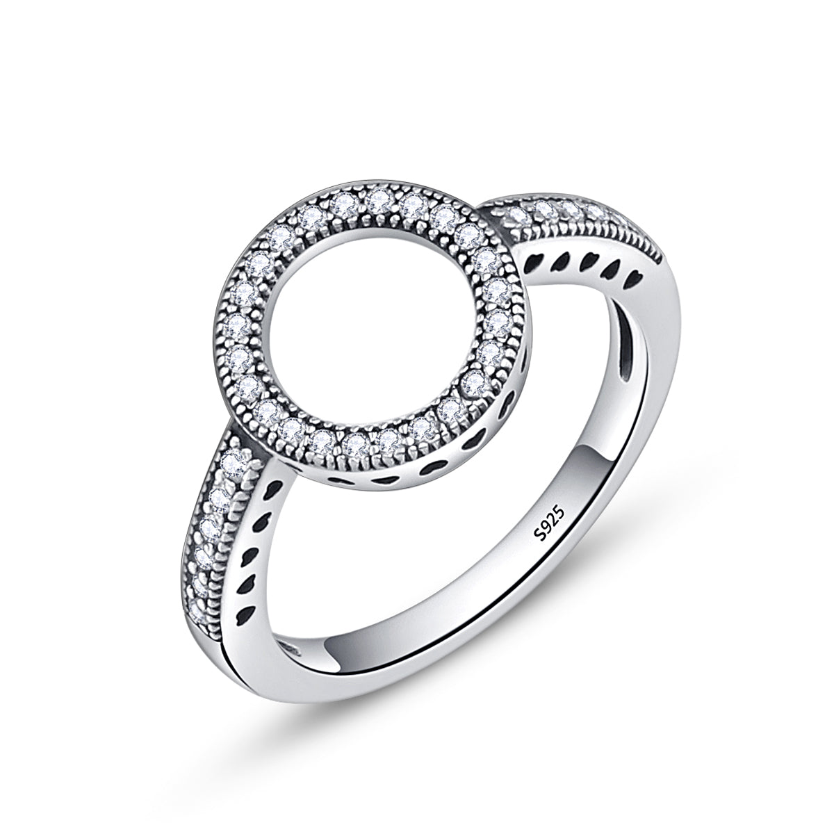 925 Sterling Silver Size 6.0 Ring for Women