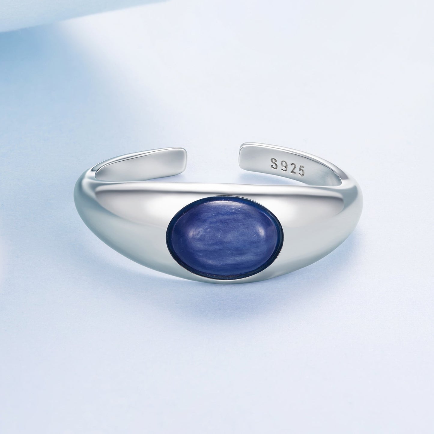 925 Sterling Silver Kyanite Ring for Women