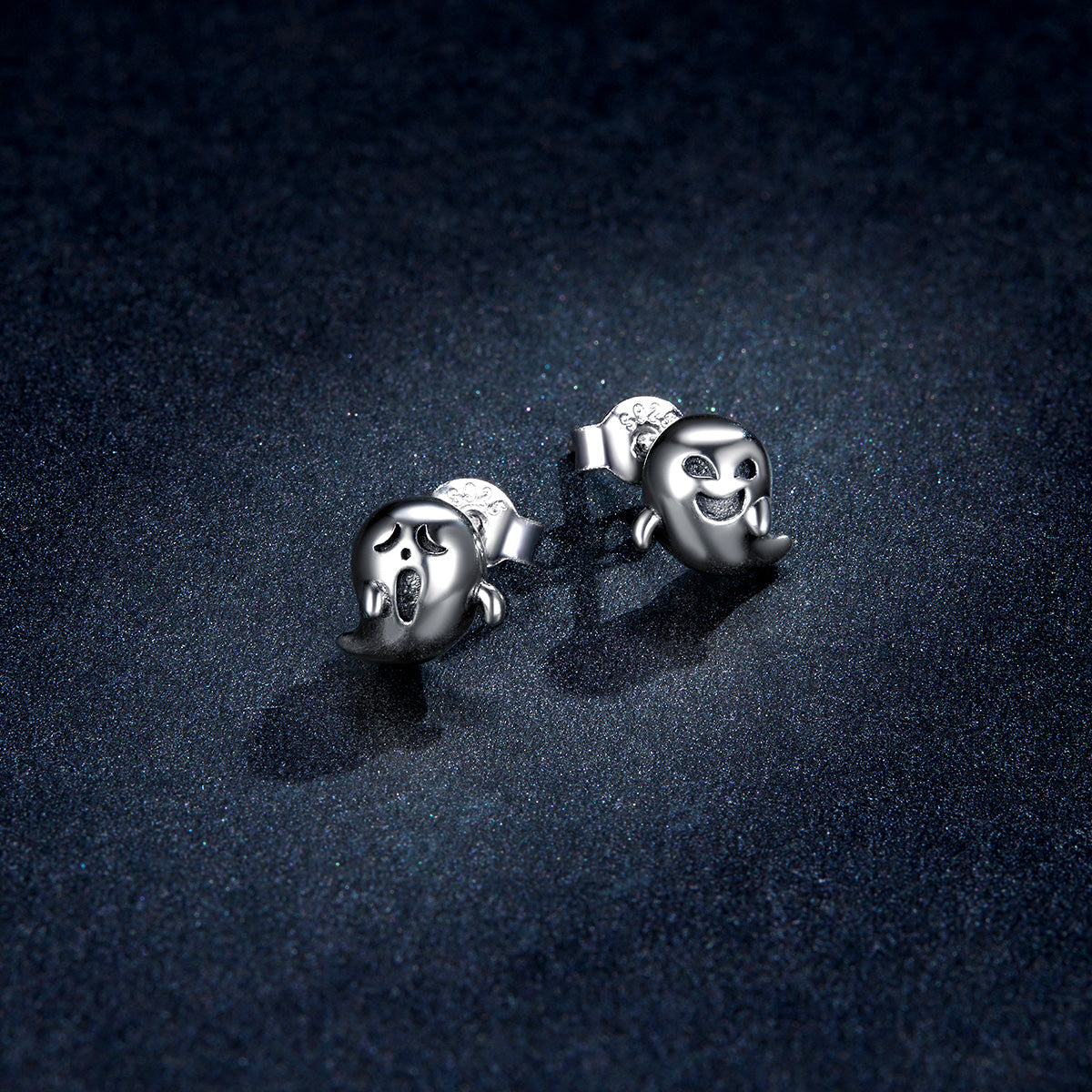 925 Sterling Silver Oxidized Silver Earrings