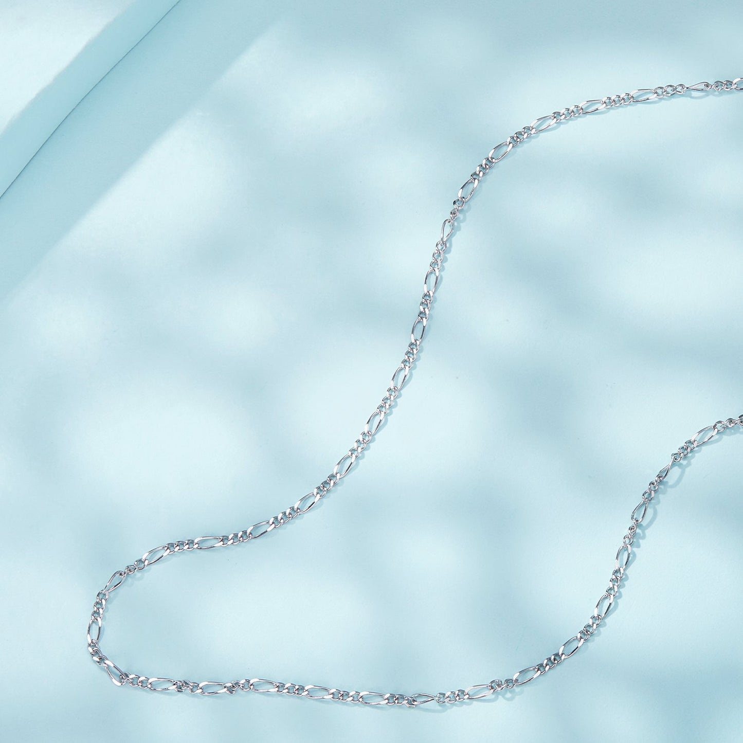 925 Sterling Silver Plated Platinum Necklace for Women