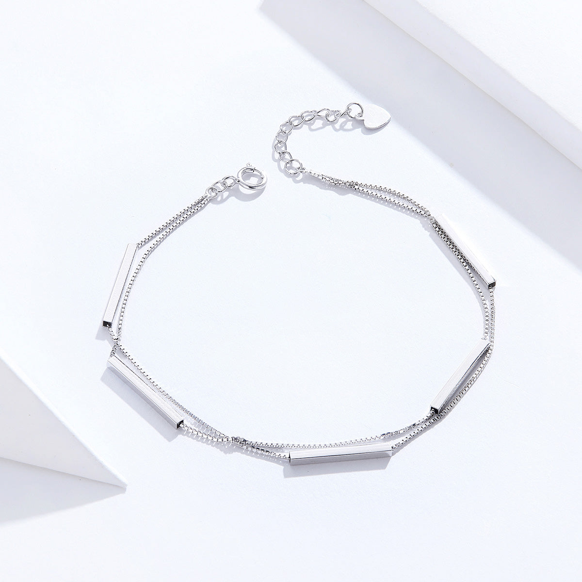 925 Sterling Silver Bracelet 20cm for Women