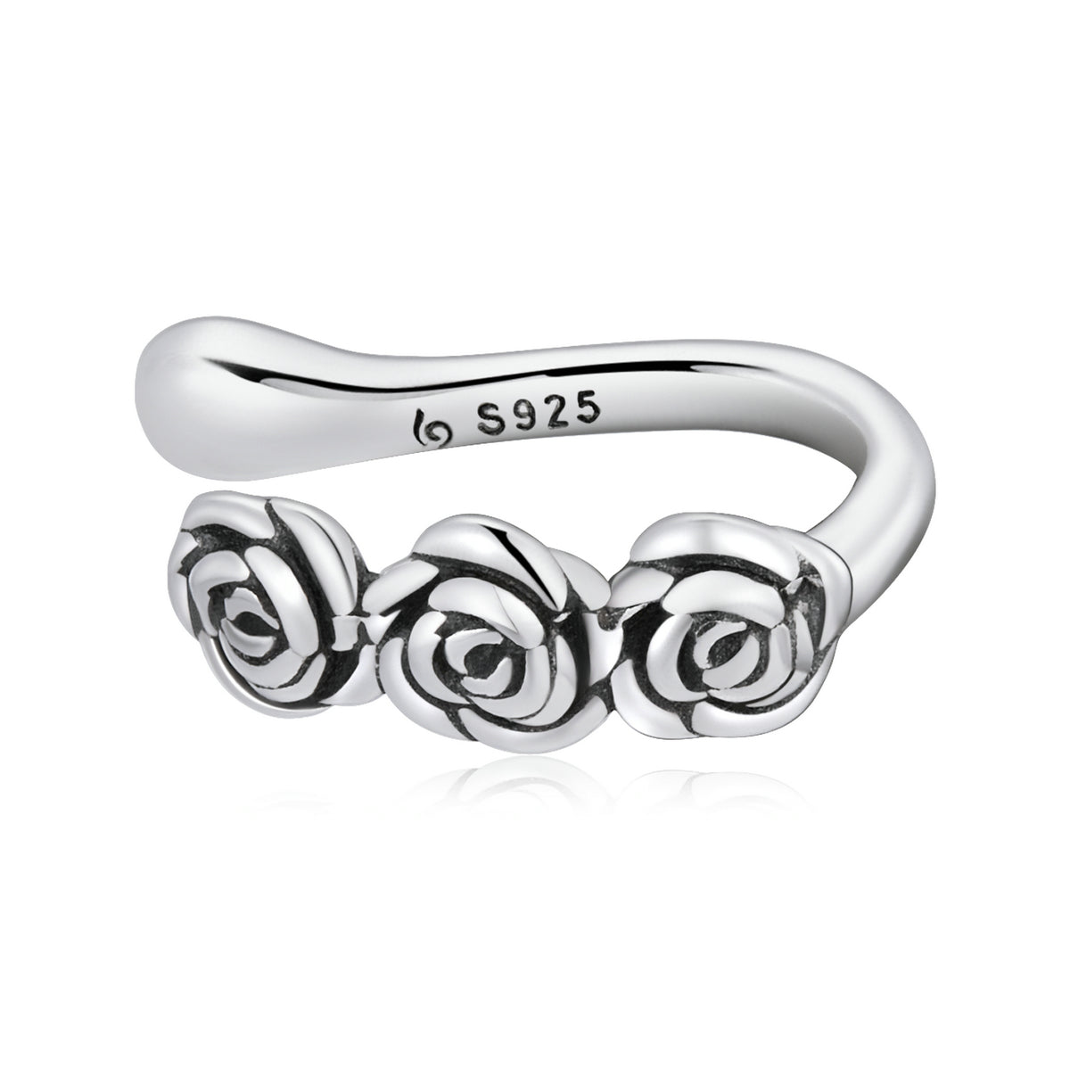 925 Sterling Silver Earrings 0.5*1.2cm for Women