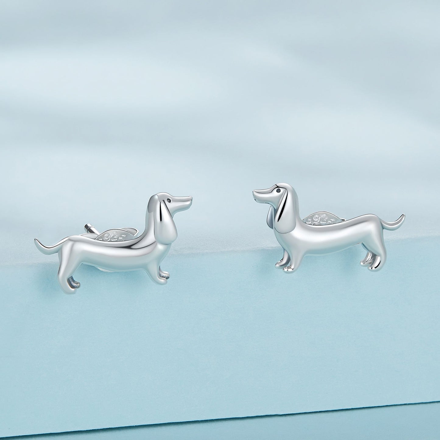 925 Sterling Silver Oxidized Silver Earrings