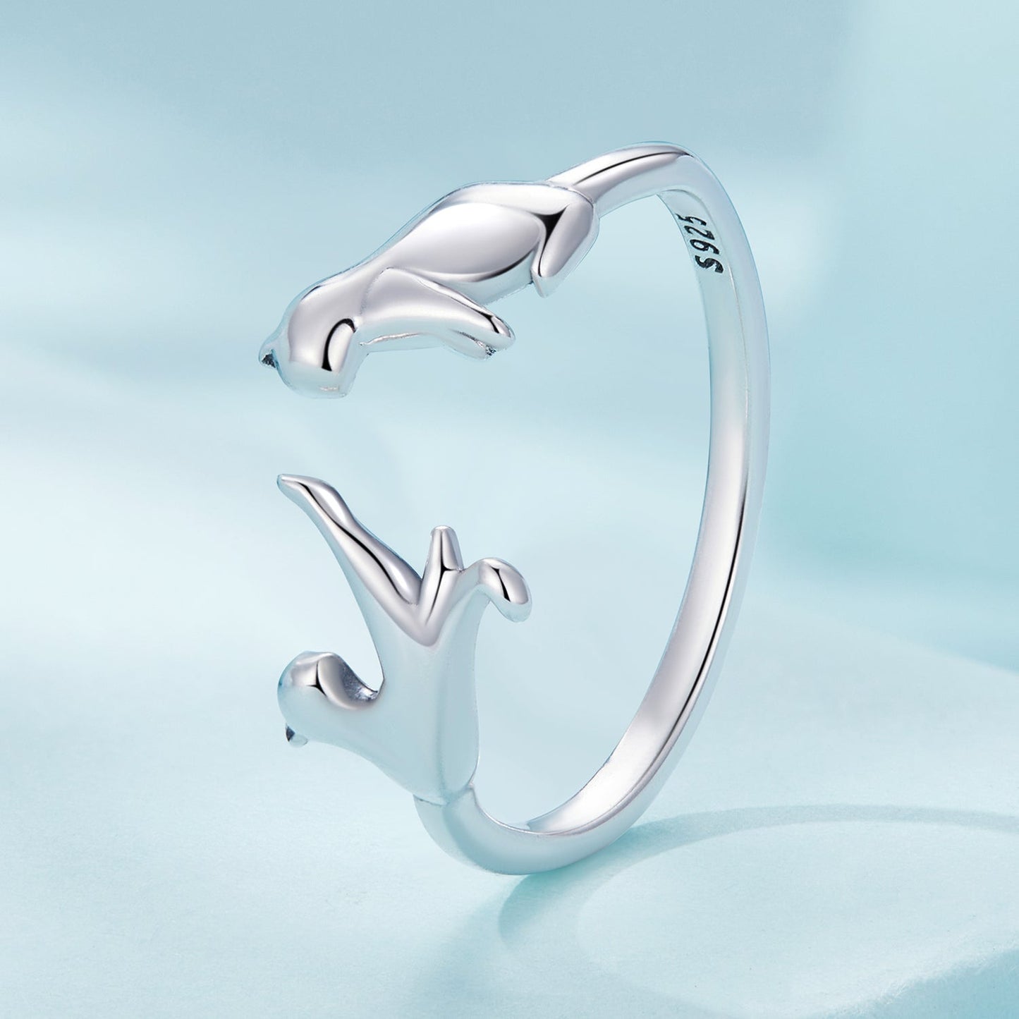 S925 Oxidized Silver 1.8mm Ring