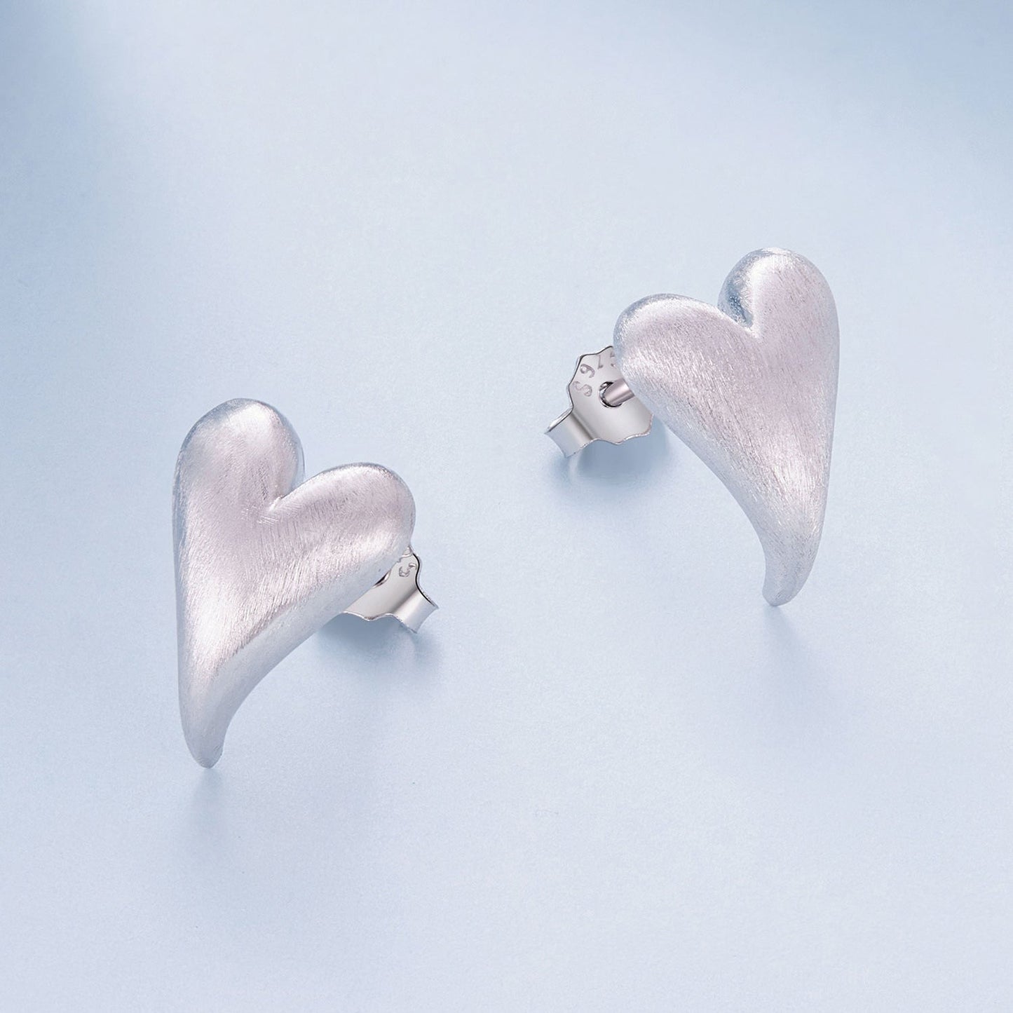 925 Sterling Silver Earrings with Platinum Plating for Women