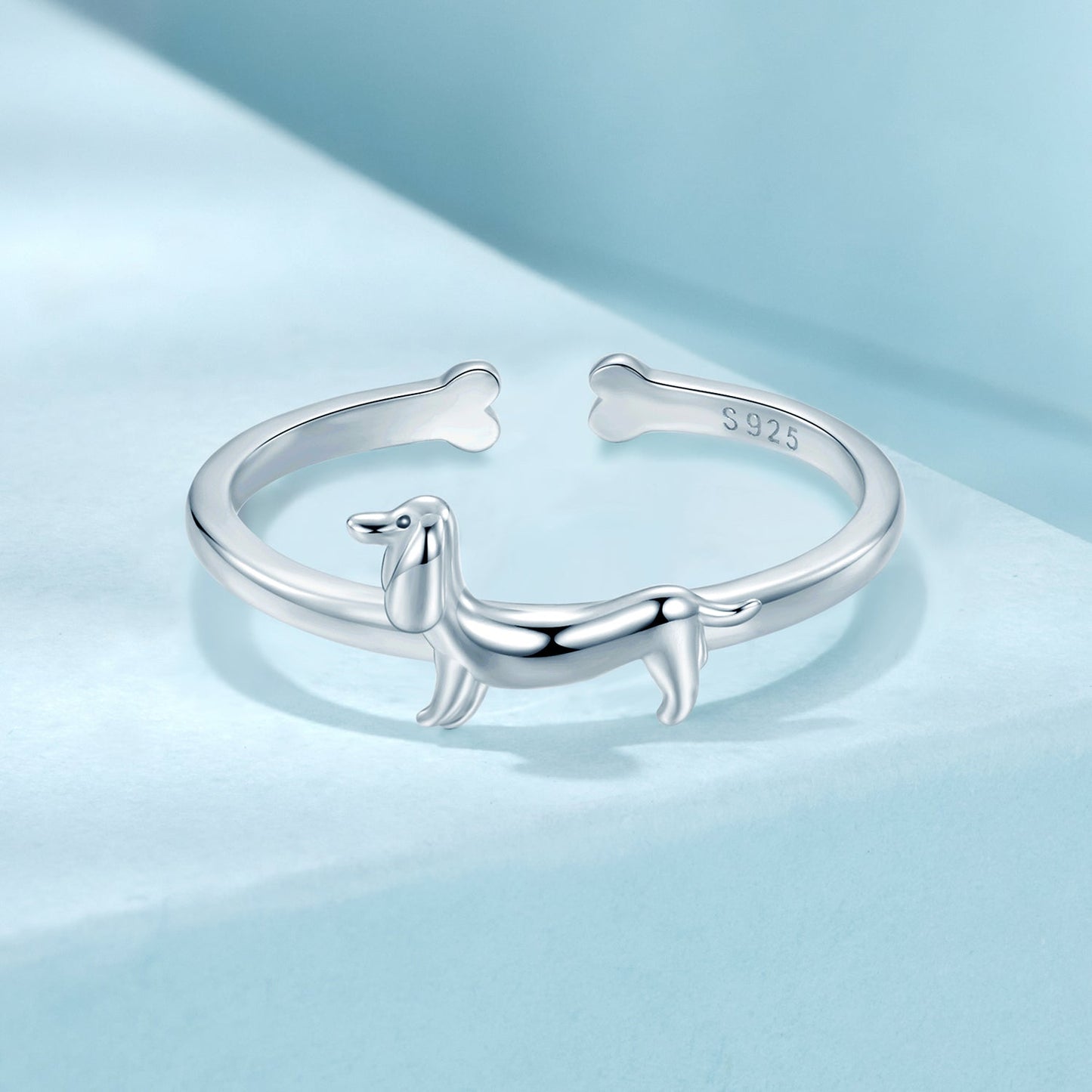 925 Sterling Silver Oxidized Silver 1.6mm Ring for Women