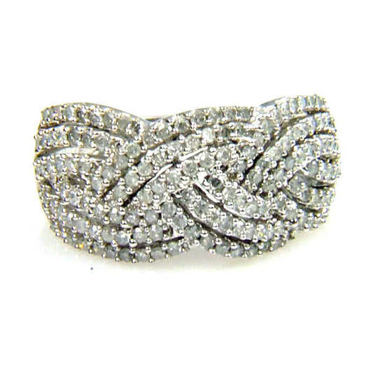 1.00ct Diamond Ring 10KT White Gold