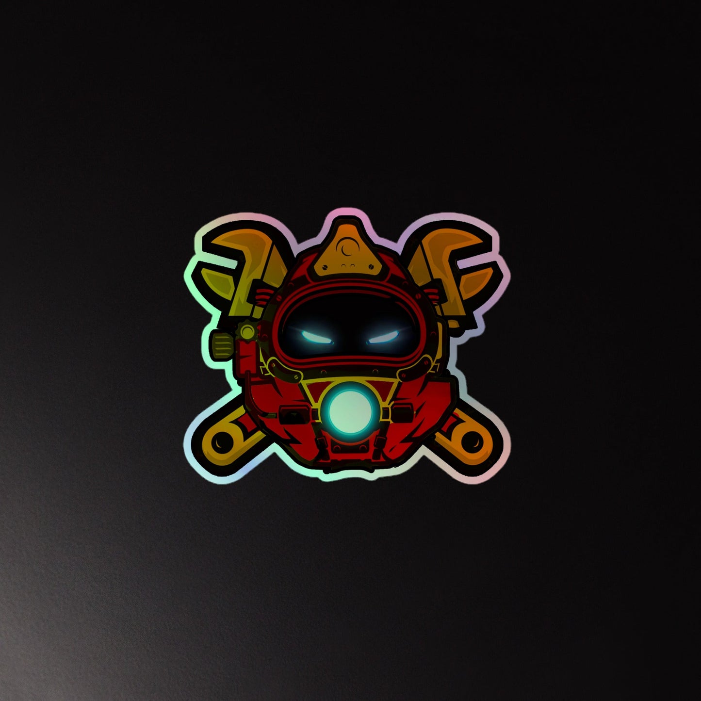 Made Under Pressure / Offshore Holographic Sticker