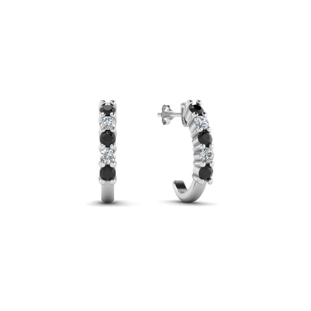 Half Huggie Hoop Earring