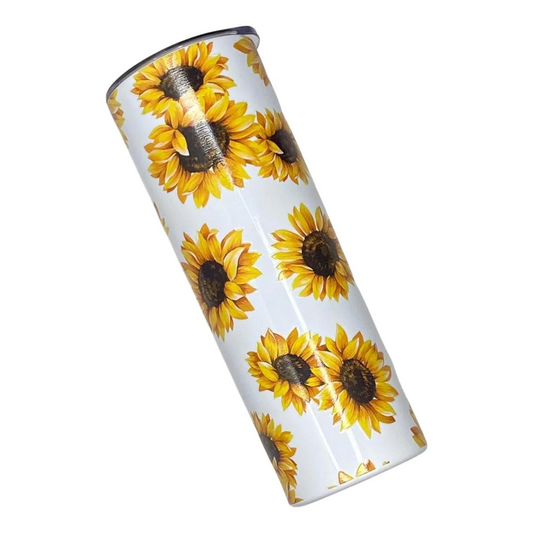 SUNFLOWER - 20oz skinny tumbler