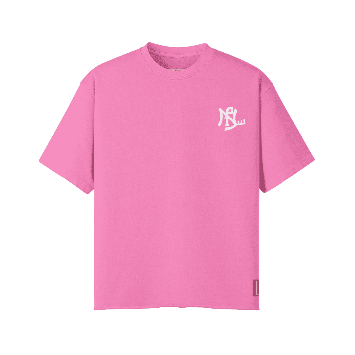 "Salam" Yankees Logo Raw Hem Premium Quality Tee