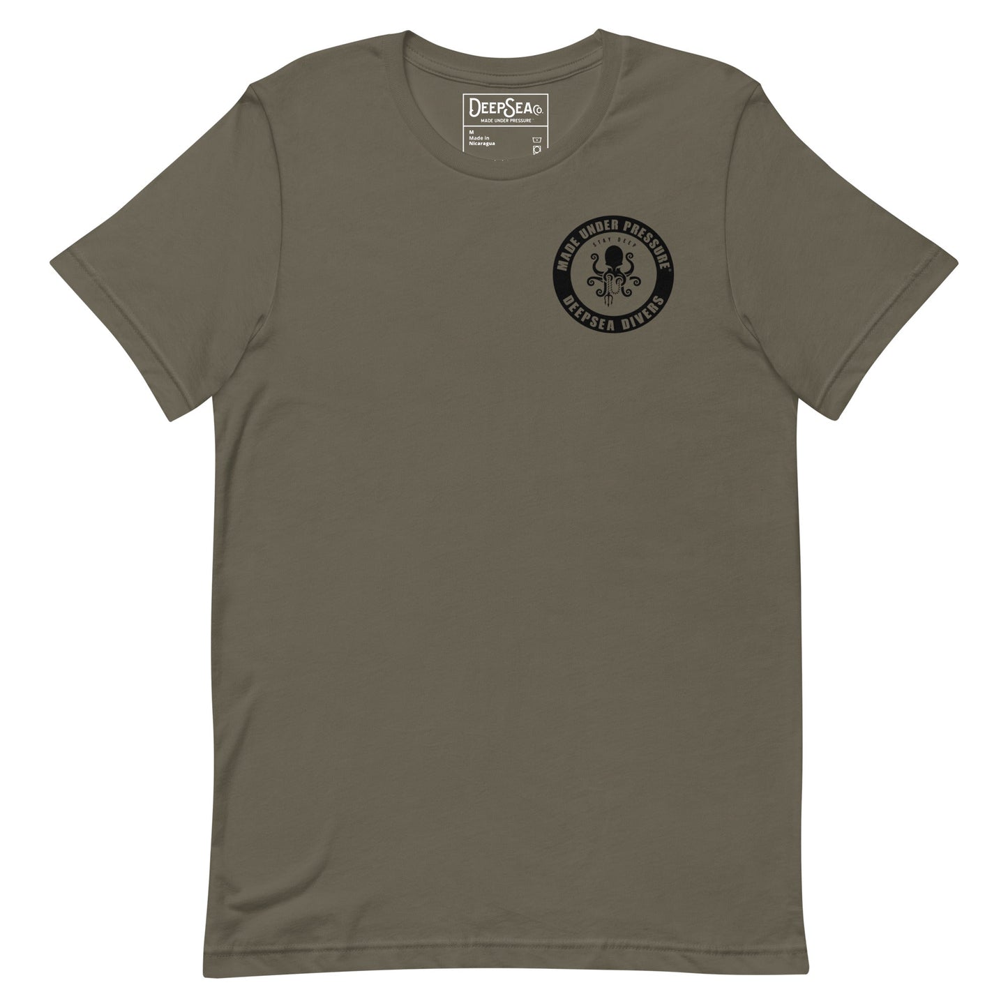DEEPSEA DIVERS T-SHIRT MIL GREEN